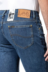 Męskie Spodnie Jeansowe Lee Rider Mid Washed L701JJSI 112117504